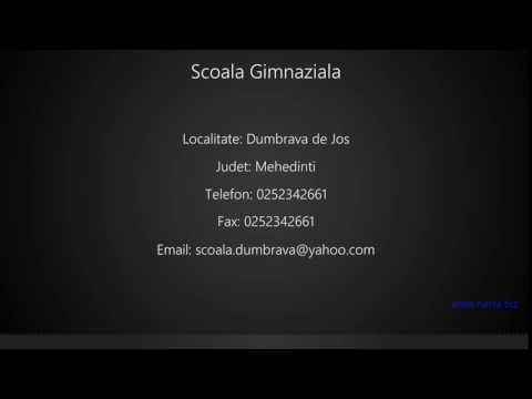 Scoala Gimnaziala Dumbrava de Jos
