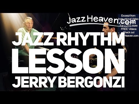 *JAZZ RHYTHM Lesson* MASTER Jerry Bergonzi: Great Exercise Improve Your Jazz Rhythm Lesson