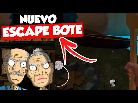 NUEVO ESCAPE DEL BOTE en GRANDMA AND GRANDPA|como pasar|LasCosasdemikel