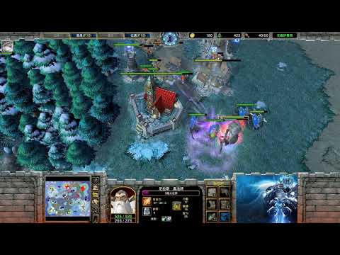 【熊猫渣渣兵】魔兽争霸大帝解说 Sok vs Foggy NI