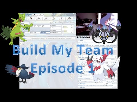 Pokemon Showdown Build My Team Episode 1( Rockin NU Pokemon)