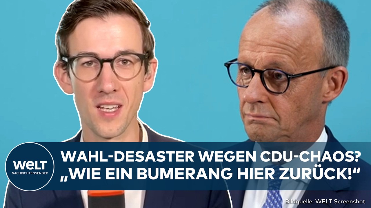 BERLIN: CDU im Chaos! Desaster bei Wahlen? Merz steht nicht gut da! Was macht die SPD?