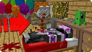 TROLLEO A YOUTUBER DISFRAZADO DE PAYASO IT EN MINECRAFT 😂