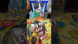 Let’s play keep or weep😢!#pokemon #pokemoncards #pokemontcg #tcg #capcut #pokemonchannel #challenge