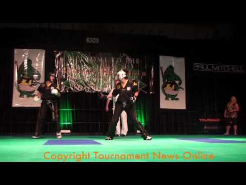 Chelsey Nash vs Nicole Pelland Women's Sparring Overall Grand Championship at Gator Nationals 2012