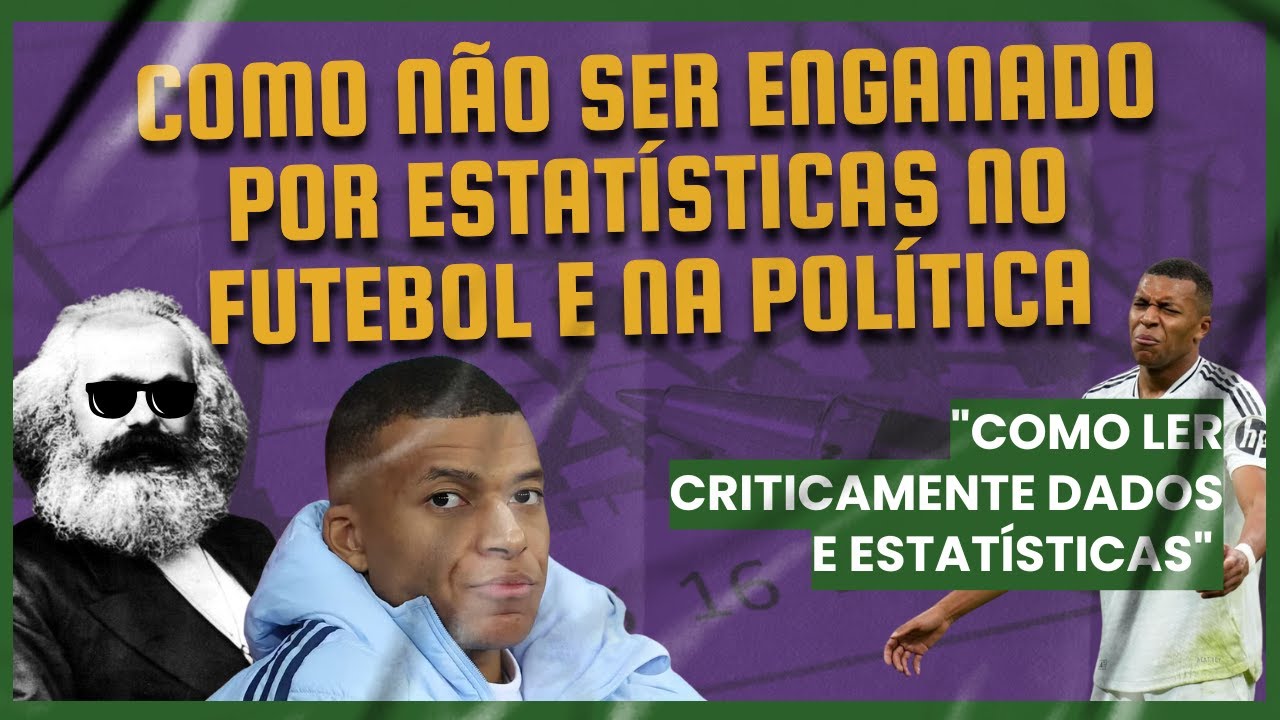 Como não ser enganado por estatísticas no futebol e na política