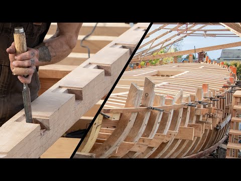 BoatBuilding - Building the Deck Structure! (EP71)