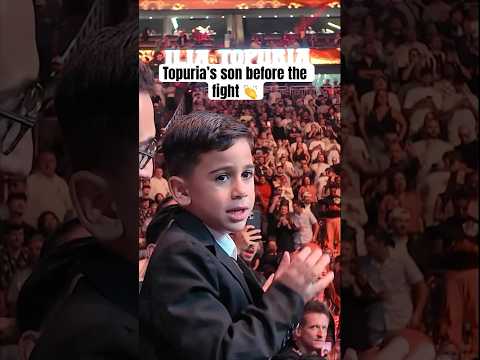 What a boy Ilia Topuria has! 😍👏 #shorts #ufc #topuria #tomaspinall