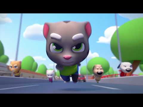 Talking Tom Gold Run video