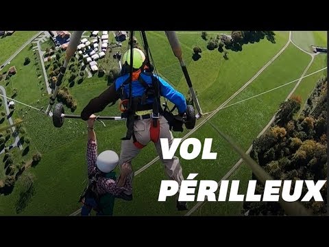 Ce vol en deltaplane a failli tourner au désastre