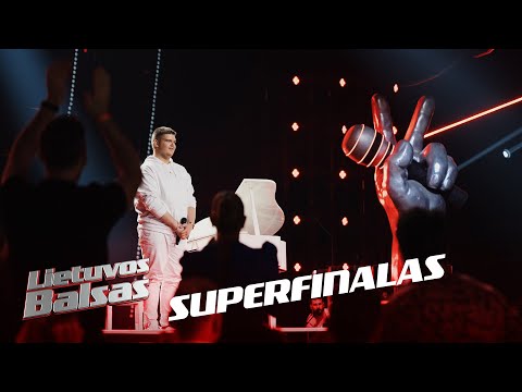 Sidas Gvozdiovas - Way Down We Go | SUPER FINAL | The Voice Lithuania