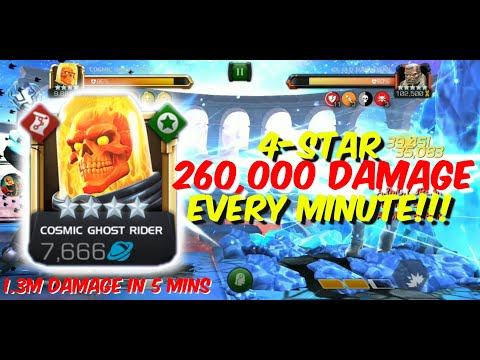 4* Cosmic Ghost Rider can SOLO Labyrinth Bosses! - Marvel Contest of Champions