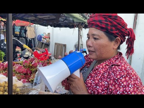 Ekkareak Market at Veng Sreng Street in Phnom Penh, Cambodia