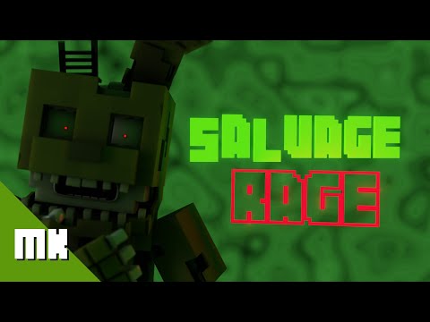 "Salvage Rage" | Minecraft FNAF Animated Music Video (Song By @TryHardNinja )
