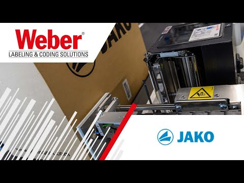 JAKO AG optimises its shipping logistics | Weber Marking Systems