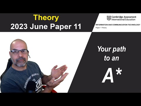 2023 June Paper 11, Cambridge 0417 /0983 ICT [IGCSE] THEORY