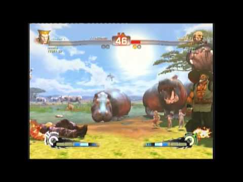 SSF 4 Endless Battle - Isoudw(Guile) VS nouryu(Gouken)
