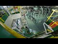 World Largest container ship 24300 TEU Engine room tour.
