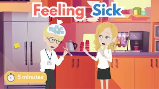 5-Minute English Conversation Practice: Feeling Sick (Making a Doctor's Appointment)