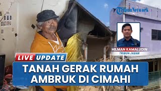 Bencana Tanah Bergerak Terjang Cimahi, 10 Rumah Warga Tepian Sungai Rusak Parah hingga Ambruk