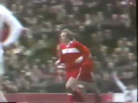 Goal! Graeme Souness. 1975. MFC - Tottenham