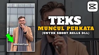 Download lagu EDIT TEKS DI CAPCUT || TUTORIAL TEKS PERKATA DI CAPCUT 🔥 mp3