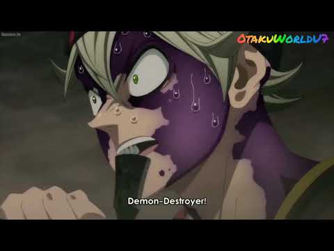 so this is the power of ASTA after training, amazing. [ BLACK CLOVER AMV ]