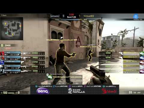 Game Ninja CS:GO #2 - arcade vs VirtualBG
