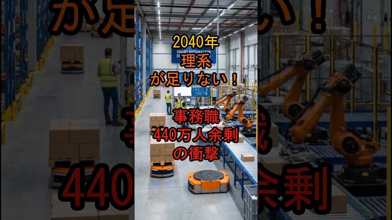 2040年「理系」が足りない！経産省が警告する日本の人材ミスマッチと逆転のシナリオ