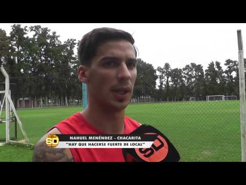 Chacarita: Nota Nahuel Menéndez