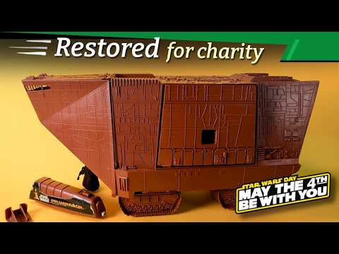 May 4th Special - Vintage Star Wars Sandcrawler Restoration for Charity