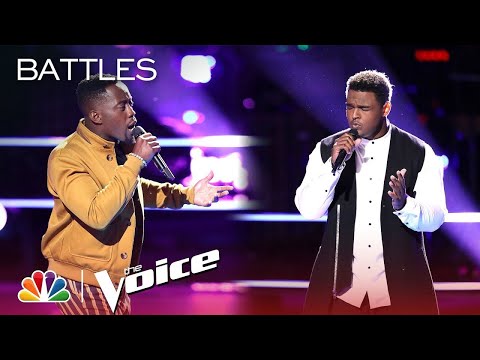 The Voice 2018 Battle - DeAndre Nico vs. Funsho: "Can You Stand the Rain"