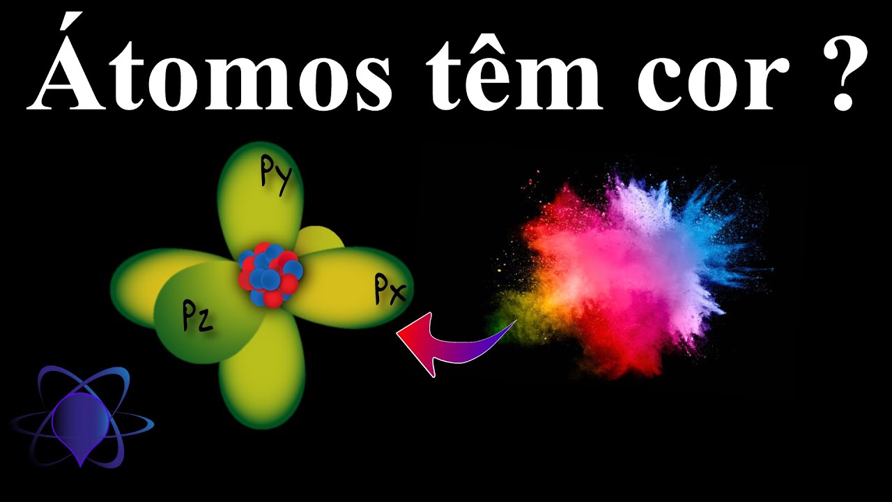 Átomos têm cor ?