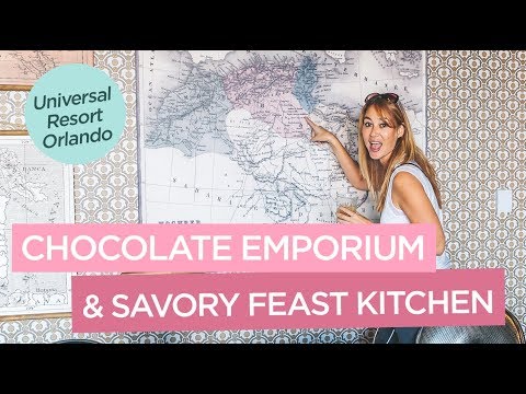Toothsome Chocolate Emporium & Savory Feast Kitchen at Universal Orlando Resort in Florida