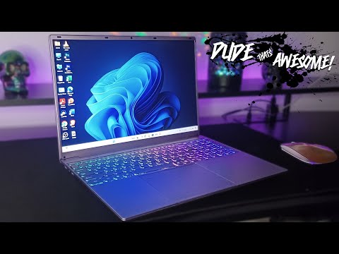 16" Purple Laptop w/ RGB Backlit Keys - Unboxing & Review