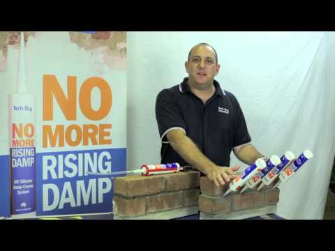 Fix Rising Damp easily using TechDry Products