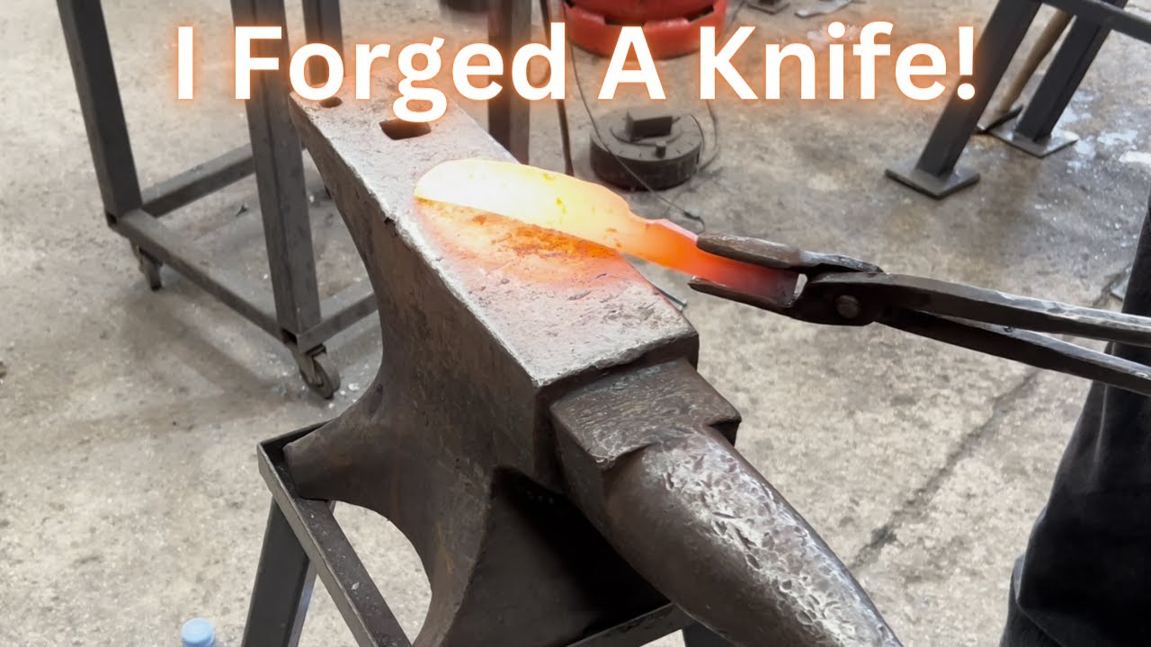 I Forged A Knife! At Oldfield Forge.