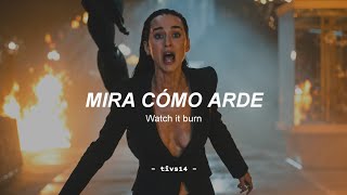 Katy Perry - Watch It Burn (Sub. Español + Lyrics)