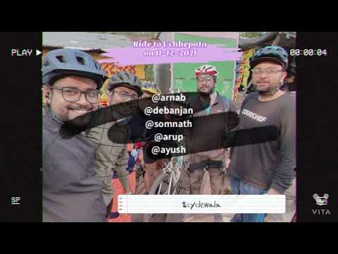 Weekend cycling trip to Uchhepota 11-12-2021