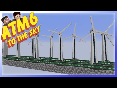 Windpark & Erz-Automatisierung! 🌤️ ATM 6 - To the Sky #008