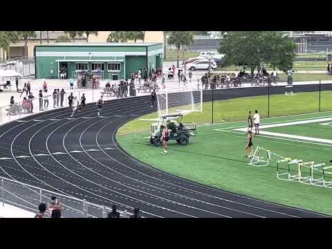 2nd place 200M Sophomore year 4/17/23