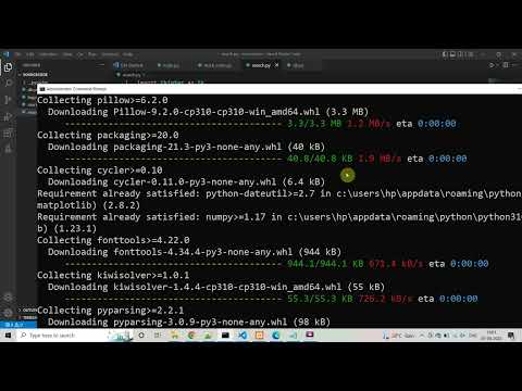 How To Pip Install Matplotlib In Python
