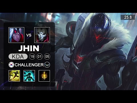 Jhin vs Varus ADC - KR Challenger - Patch 25.8 Season 15