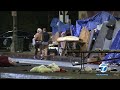 Residents forced to walk on street due to massive homeless encampments in Hollywood