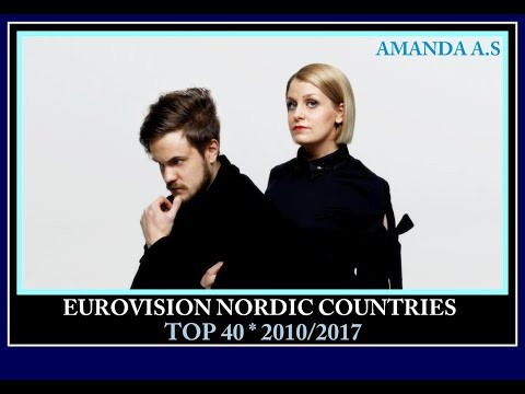 EUROVISION Nordic Countries Top 40  *  2010/2017