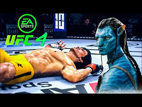 Bruce Lee vs. Avatar - EA Sports UFC 4 - Epic Fight 🔥🐲