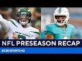Zach Wilson Throws 2 TDs, Tua Tagovailoa Looks Sharp | NFL Preseason Recap | CBS Sports HQ