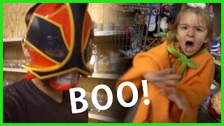 SCARING THE DAYLIGHTS OUT OF CHILDREN