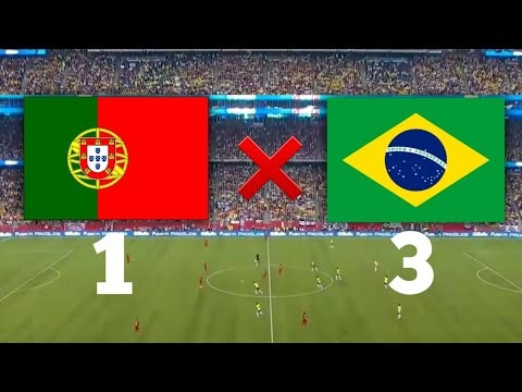 Brazil vs portugal ( 3 -1 ) | highlights 1080p | #futebol #highlights #footballarena