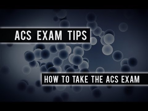 Acs General Chemistry Exam